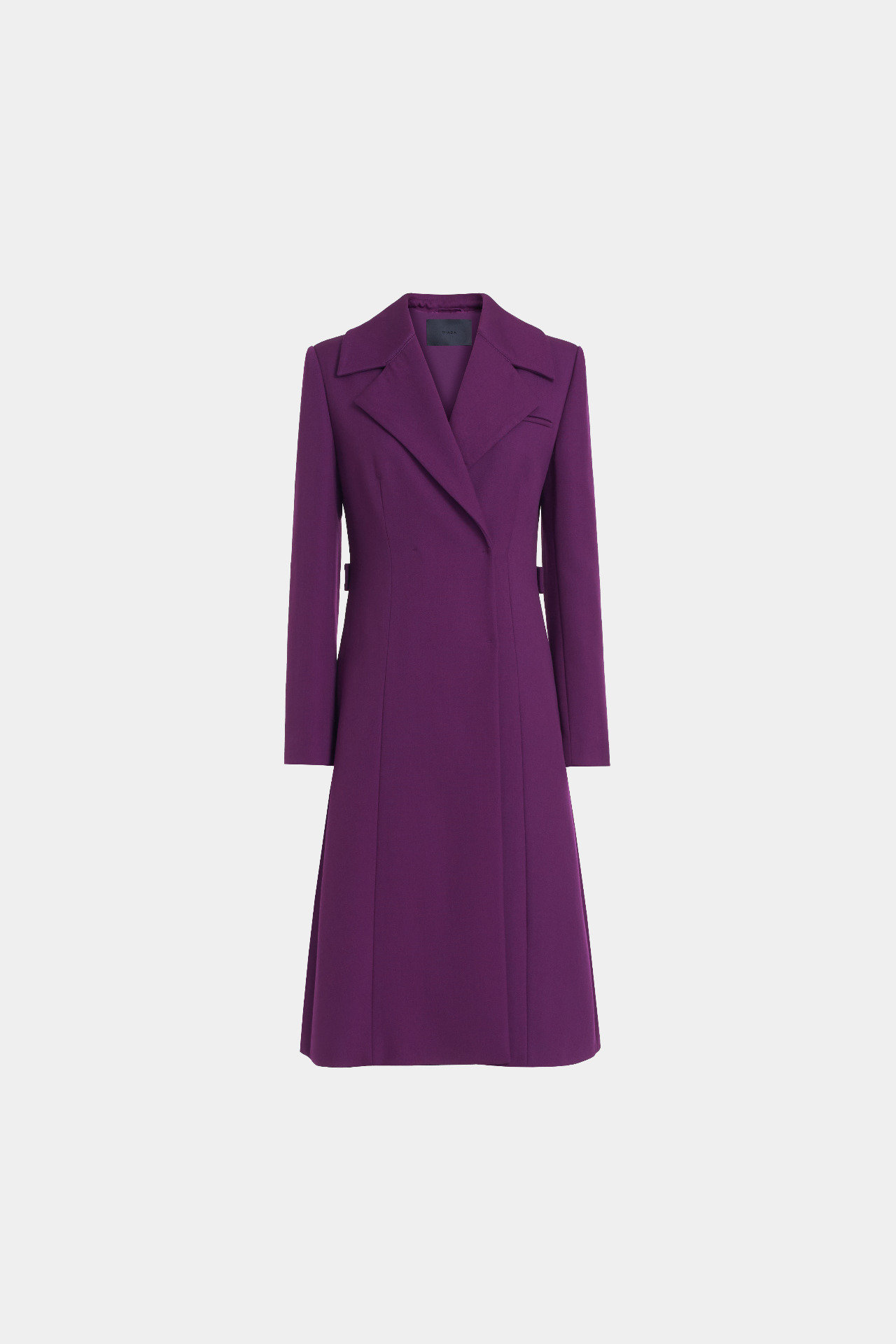 WOOL AND SILK TRENCH COAT
